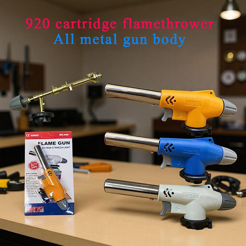Camping Cooking Flame - Adjustable Flame AutoIginiton Butane Welding Torch