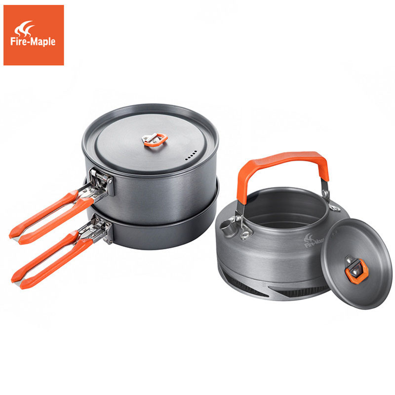 Camping Cooking Pot Set - Fire Maple Camping Cookware Utensils Dishes