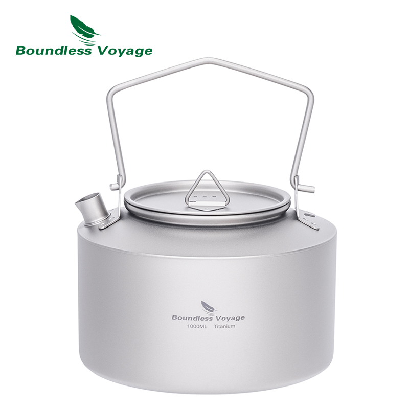 Boundless Voyage Titanium Kett - Camping Cooking Pot Set recension och pris