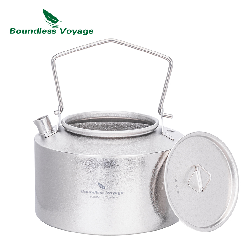 Boundless Voyage Titanium Kett - Camping Cooking Pot Set recension och pris