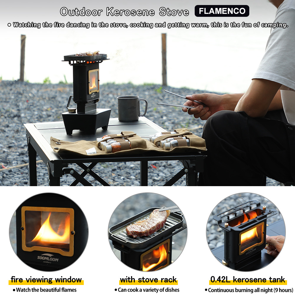 Soomloom Retro Firedance Oil L - Camping Cooking Burner recension och pris