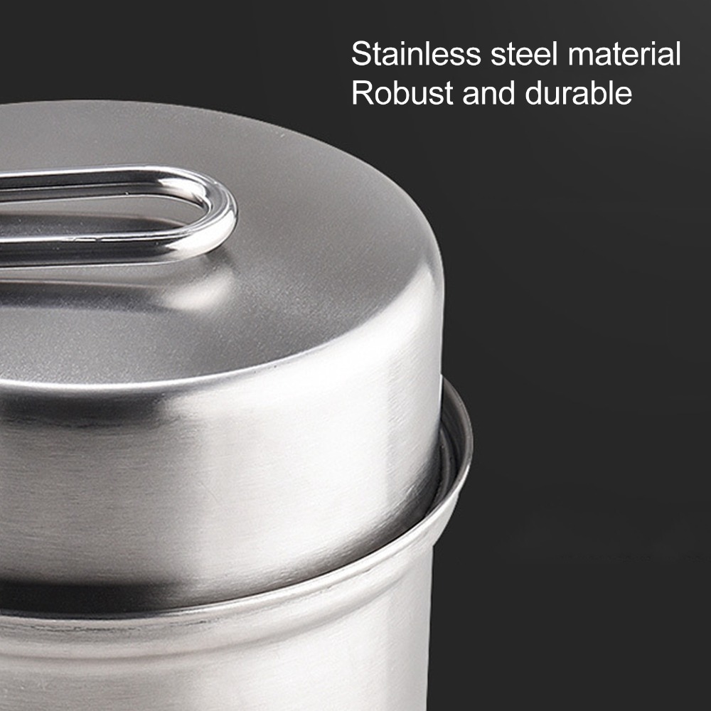 Durable Stainless Steel Campin - Camping Cooking Sets recension och pris