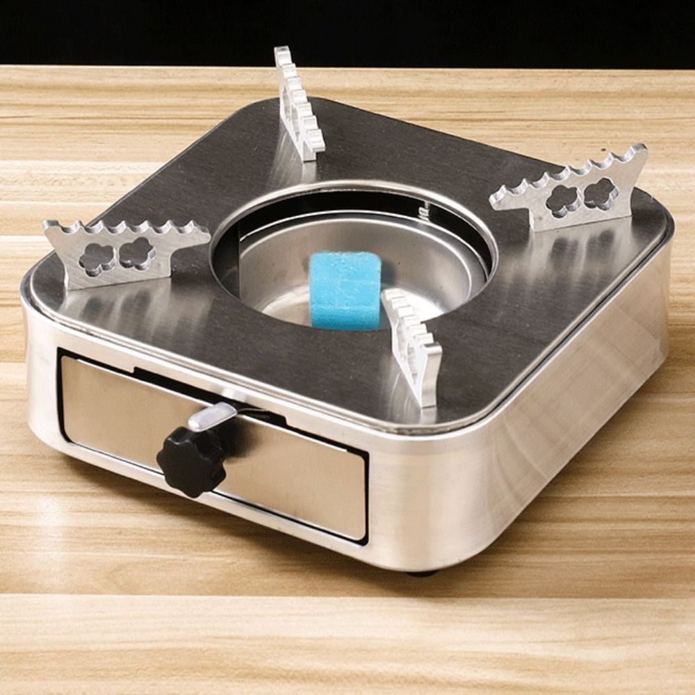 Portable Square Stainless Stee - Camping Cooking Burner recension och pris