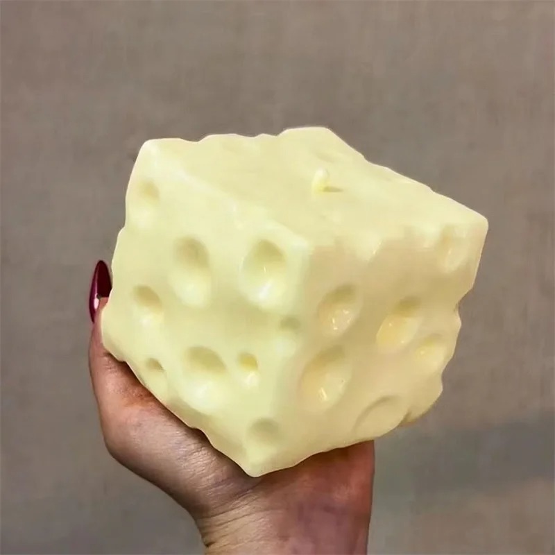 Cheese Cube Stress Ball Big Ch - Fire Starter Cube recension och pris