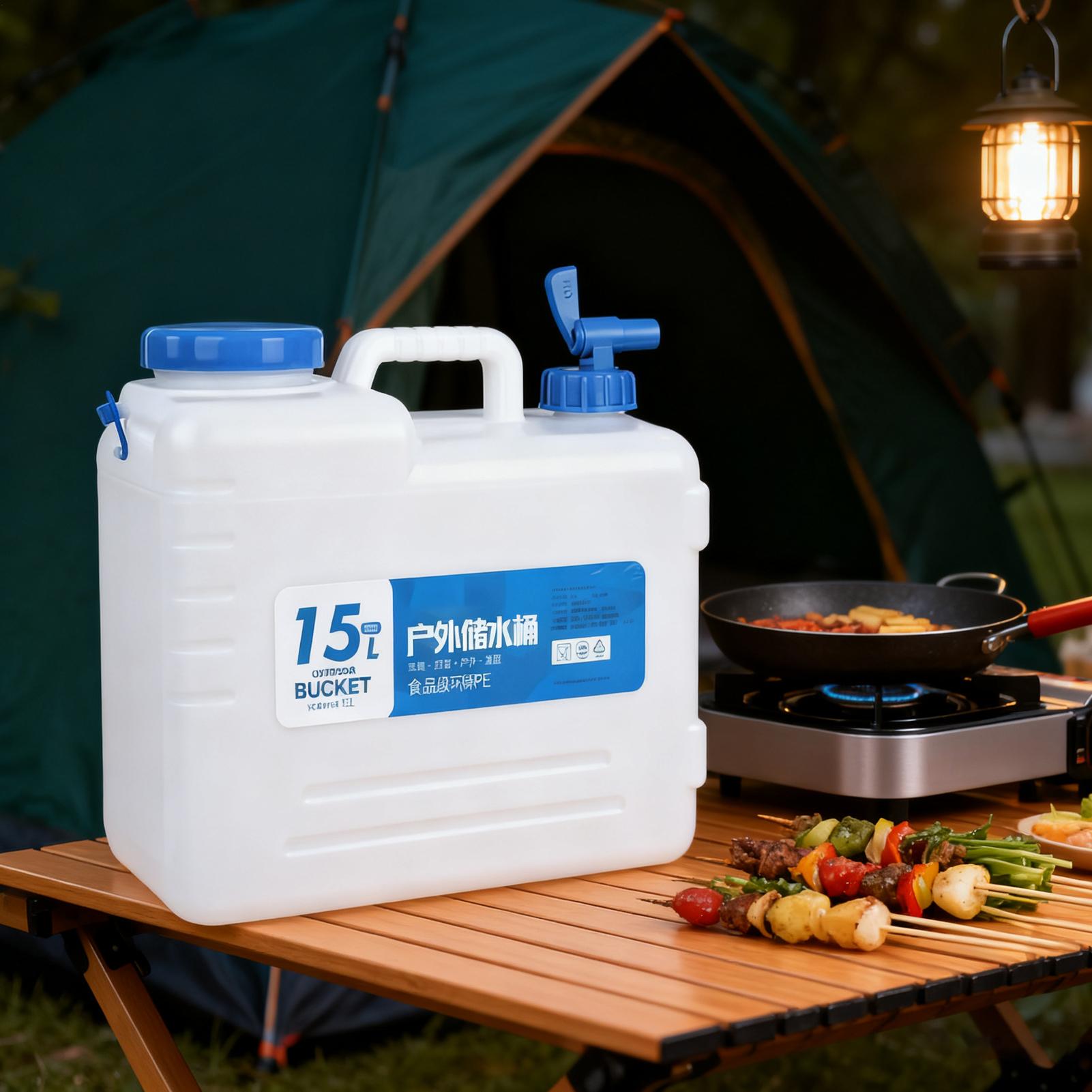 15L Drinking Water Bucket Stor - Camping Cooking And Drinking recension och pris