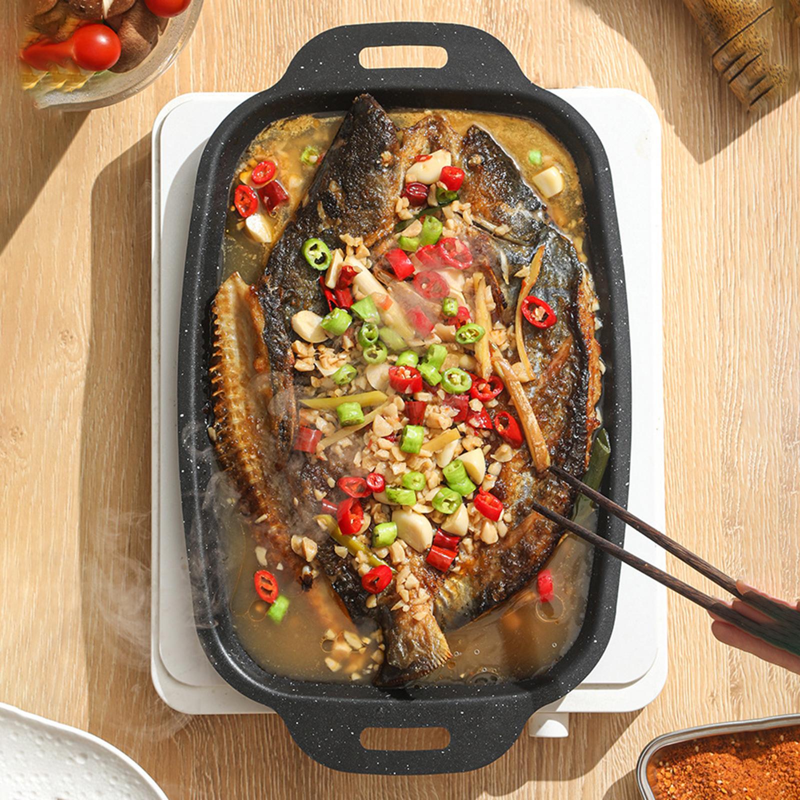 BBQ Pan Nonstick Carbon Steel  - Camping Cooking Set Non Stick recension och pris