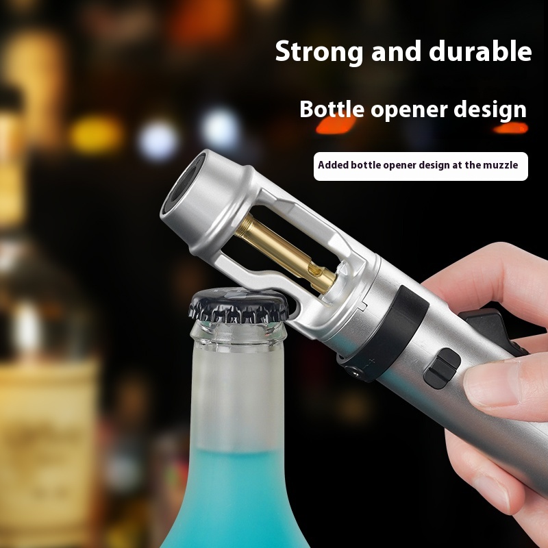 Metal Windproof Jet Flame Ligh - Camping Cooking Flame recension och pris