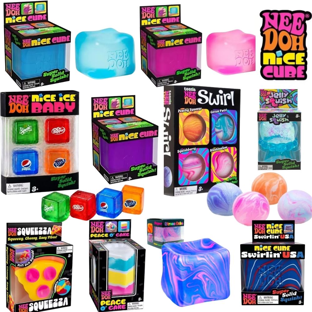 Schylling Nee-Doh Nice Cube Se - Fire Starter Cube recension och pris