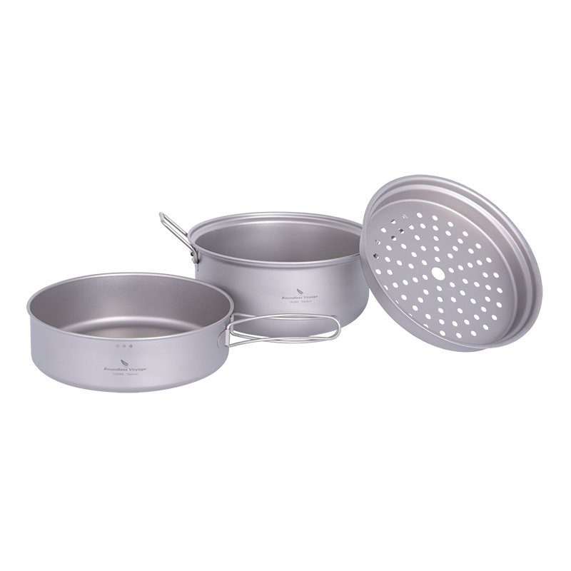 Boundless Voyage Titanium Stea - Camping Outdoor Cooking Set recension och pris