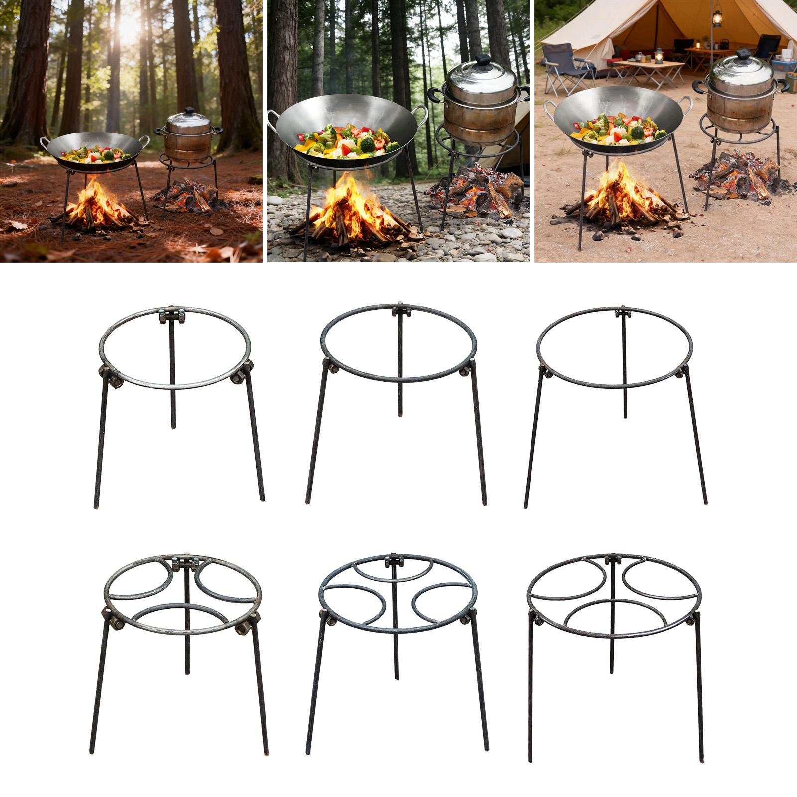 Campfire Tripod,Dutch Oven Mul - Camping Cooking Grate recension och pris