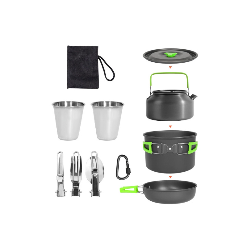 DS-308 Outdoor large capacity  - Camping Cooking Set Ds 308 recension och pris