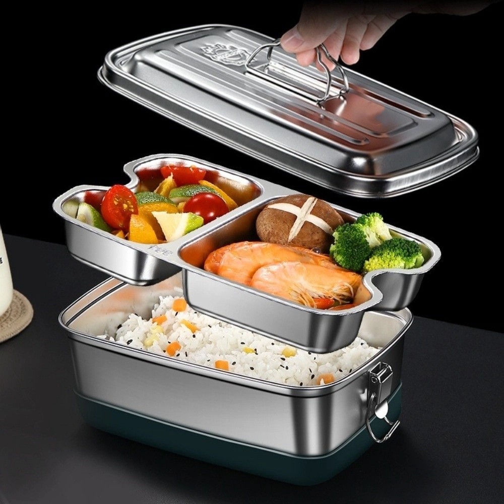 Double-layer Stainless Steel L - Camping Cooking Device recension och pris