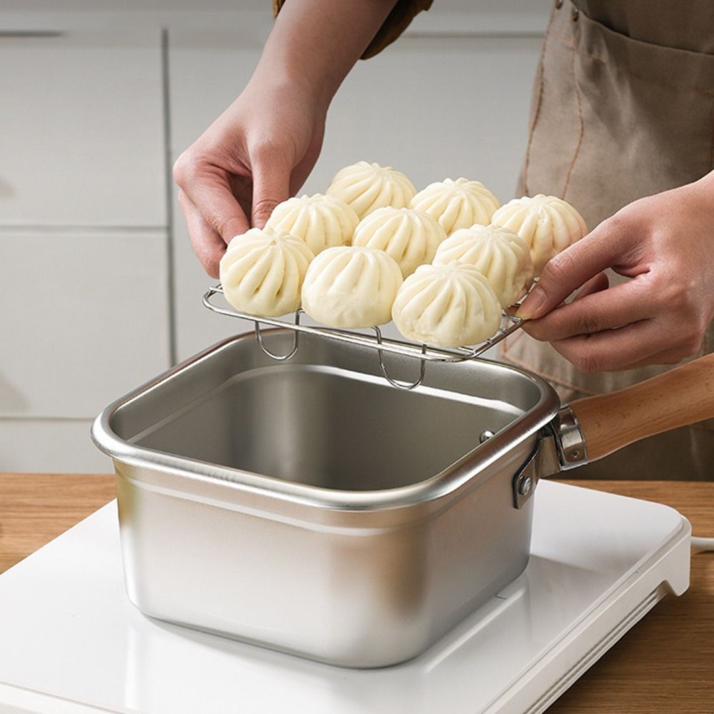 Portable Stainless Steel Fryin - Camping Cooking Set Non Stick recension och pris