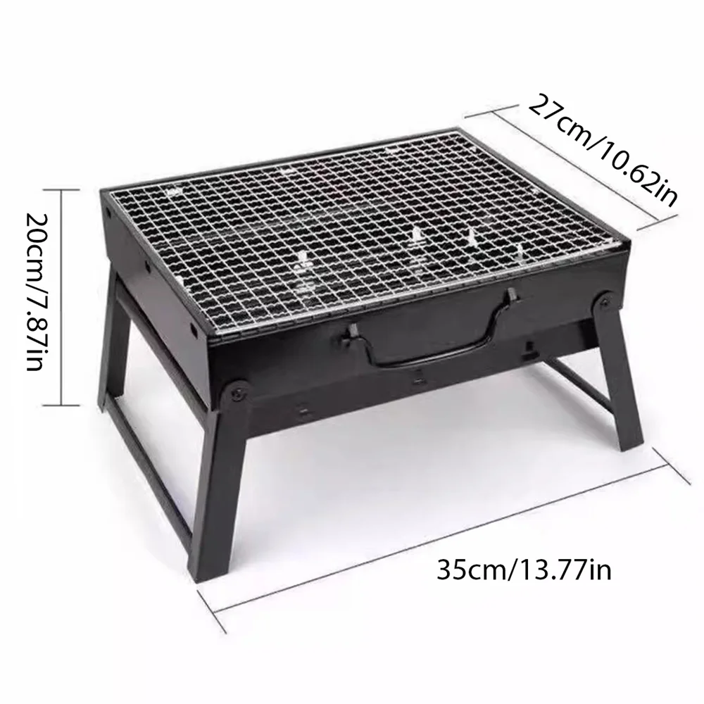1Set Barbecue Charcoal Stove P - Camping Cooking Set Non Stick recension och pris