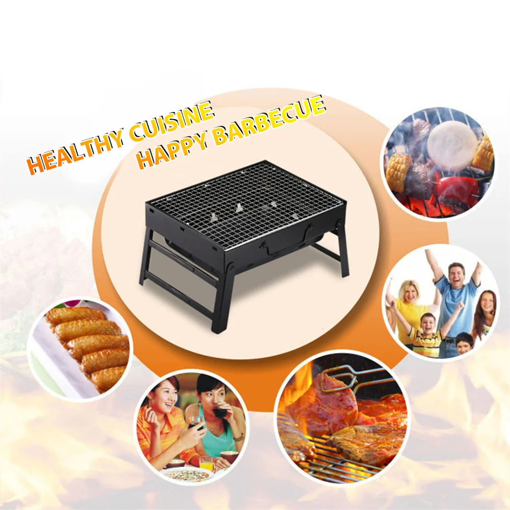 1Set Barbecue Charcoal Stove P - Camping Cooking Set Non Stick recension och pris