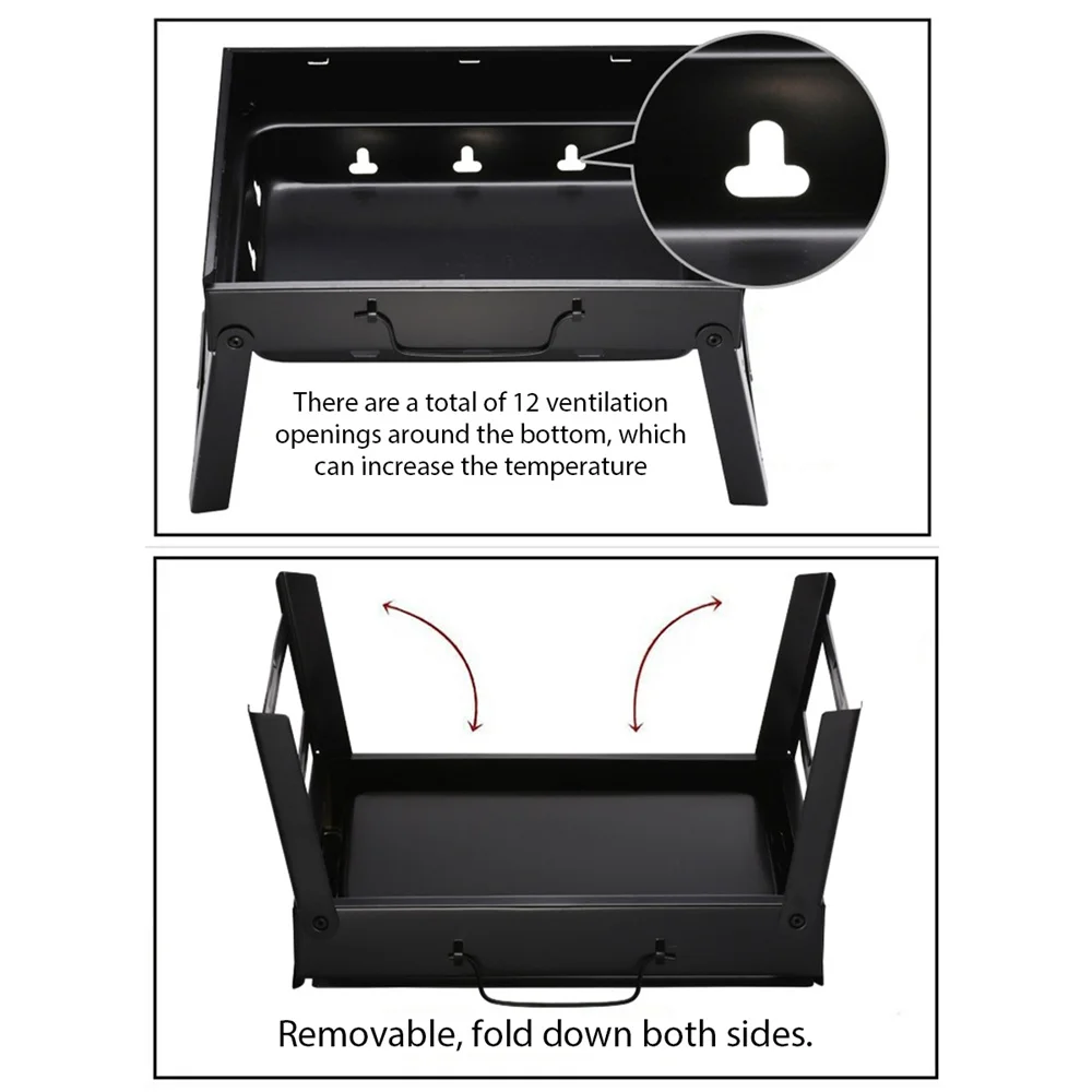 1Set Barbecue Charcoal Stove P - Camping Cooking Set Non Stick recension och pris