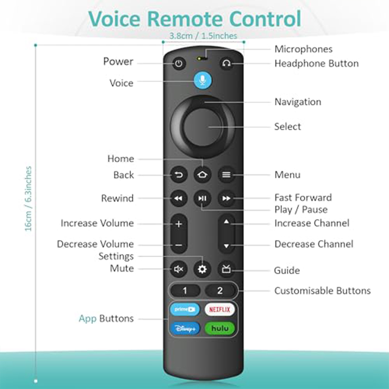 Replacement Voice Remote Contr - Fire Starter Cube recension och pris