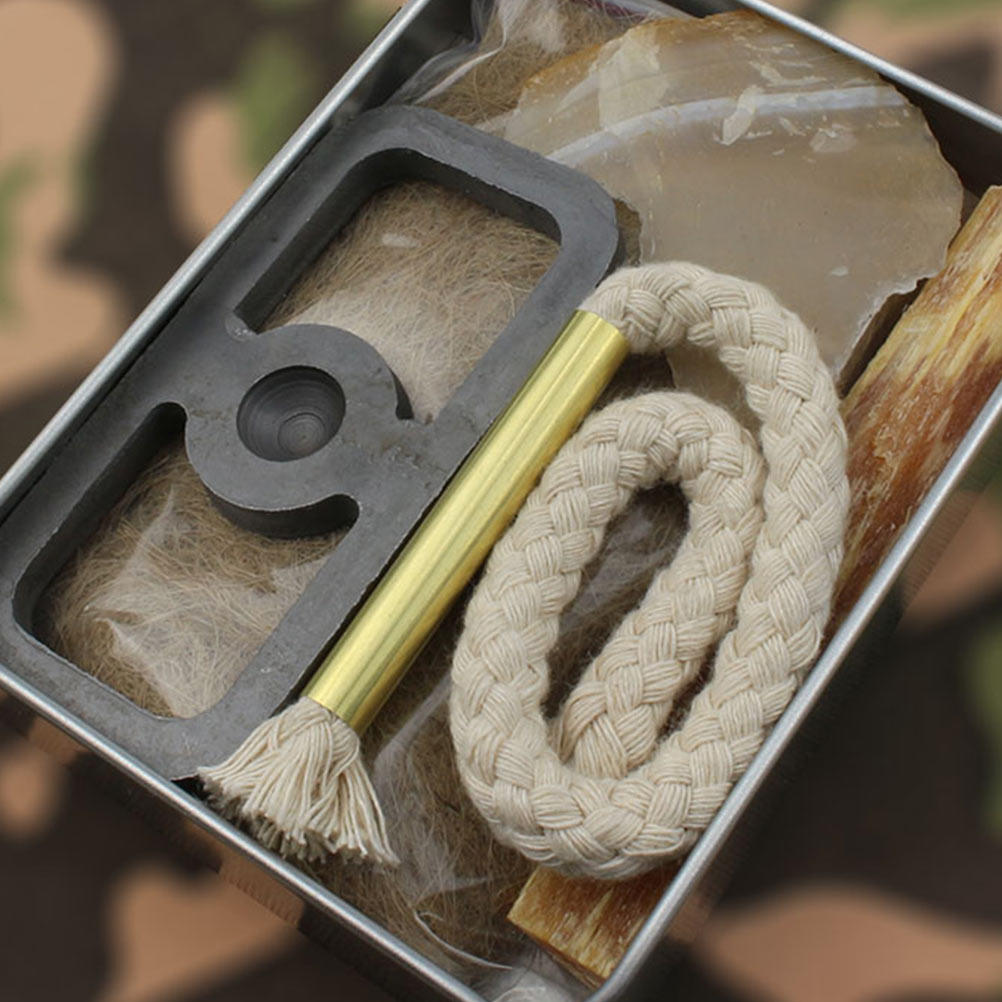 1 Set Fire Starter Rope Campin - Camping Cooking Burner recension och pris