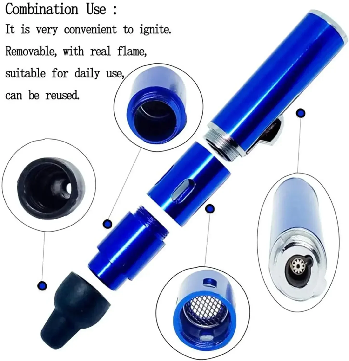Windproof Multifunctional Infl - Camping Cooking Flame recension och pris