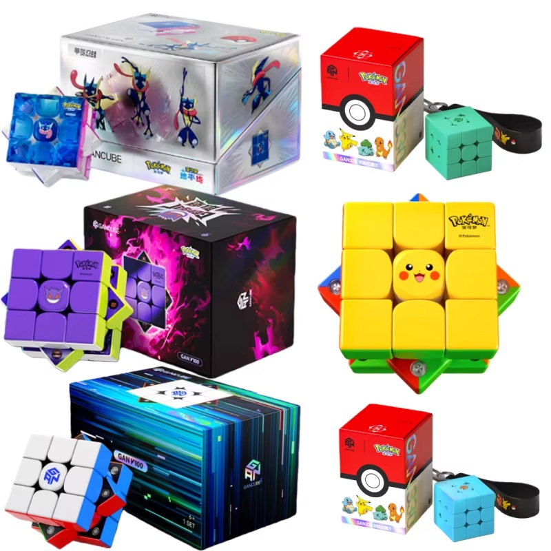 GAN Pokemon Gengar 3X3 Magneti - Fire Starter Cube recension och pris