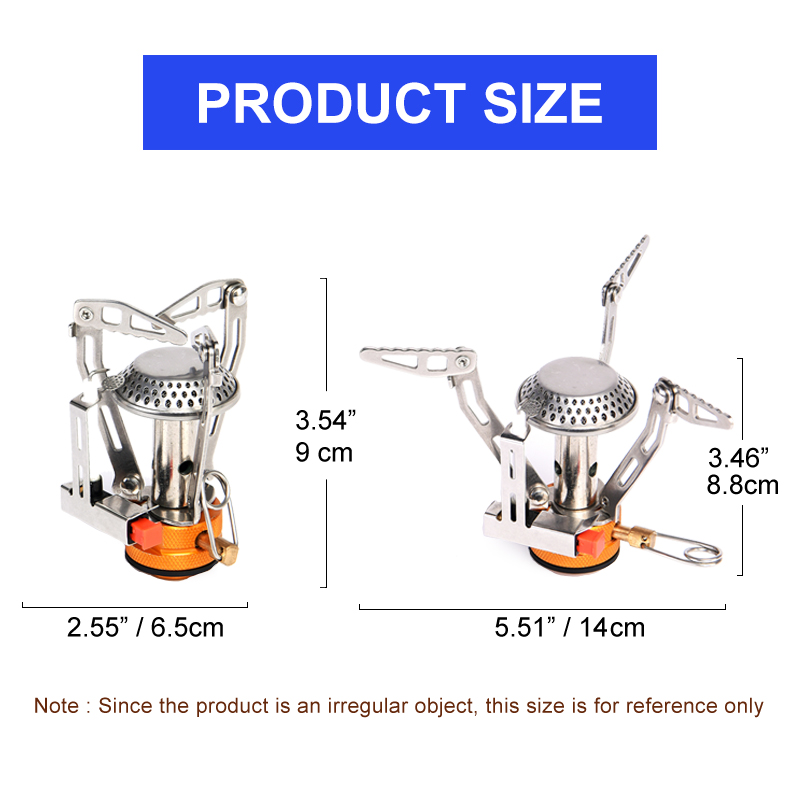 Widesea Camping Cookware Set O - Camping Cooking Burner recension och pris