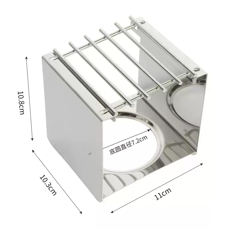 Stainless Steel Square Coffee  - Camping Hiking Cooking recension och pris