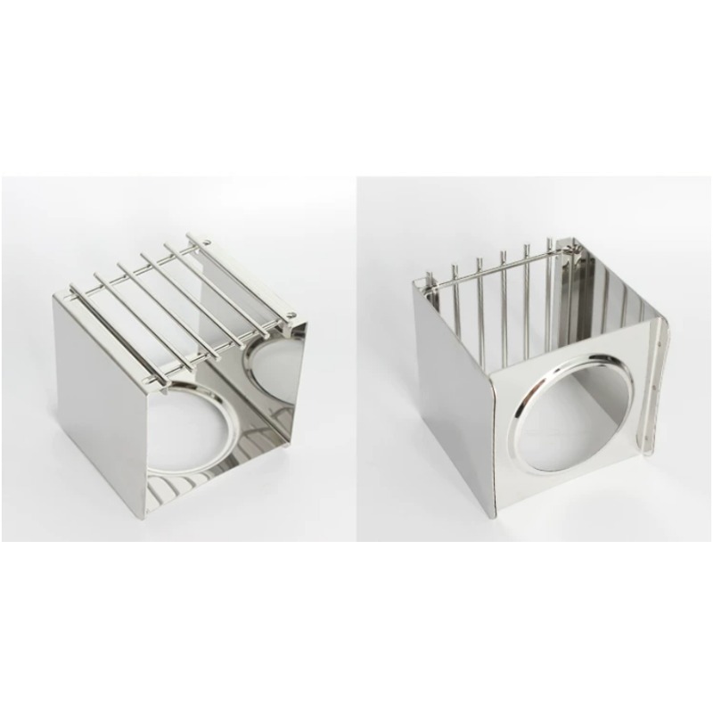 Stainless Steel Square Coffee  - Camping Hiking Cooking recension och pris