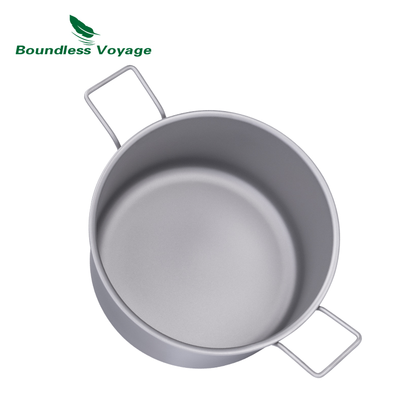 Boundless Voyage Titanium Pot  - Camping Cooking Set Non Stick recension och pris