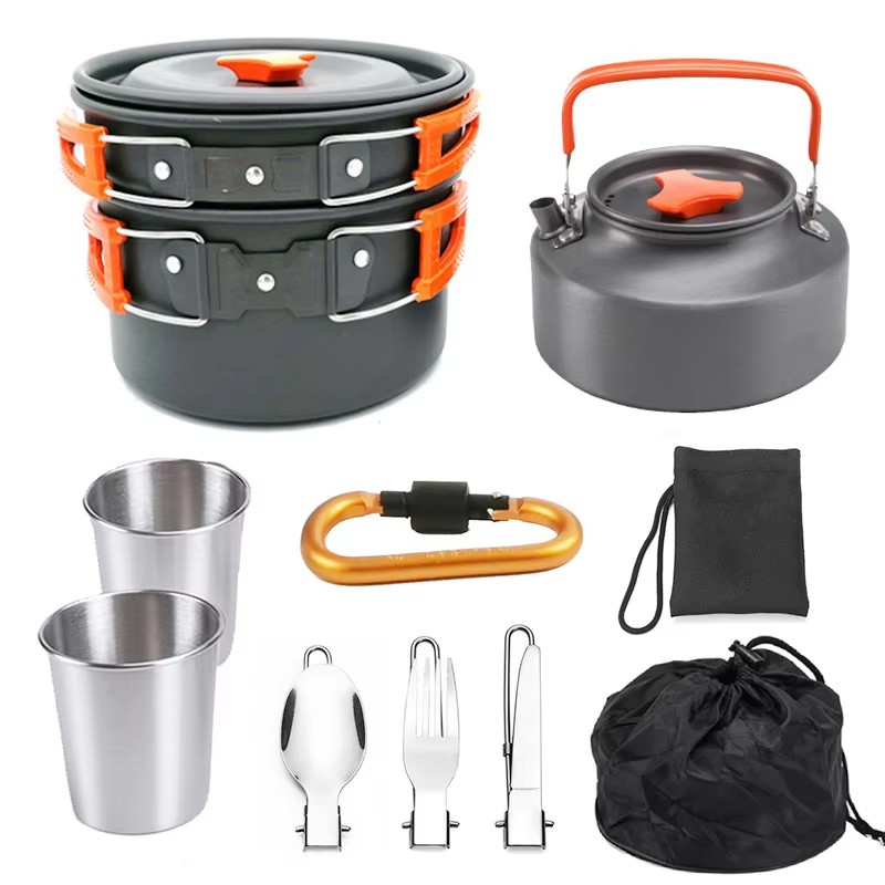 Camping Cooking Set Camping Co - Camping Cooking Set Non Stick recension och pris