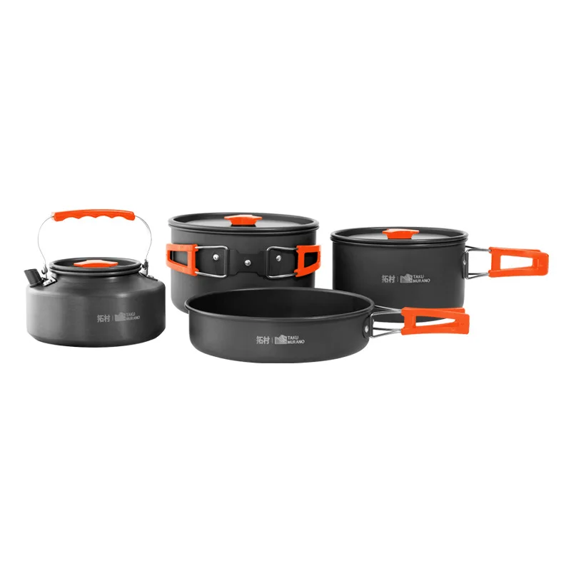 Camping Cookware Set Outdoor C - Camping Cooking Set Non Stick recension och pris