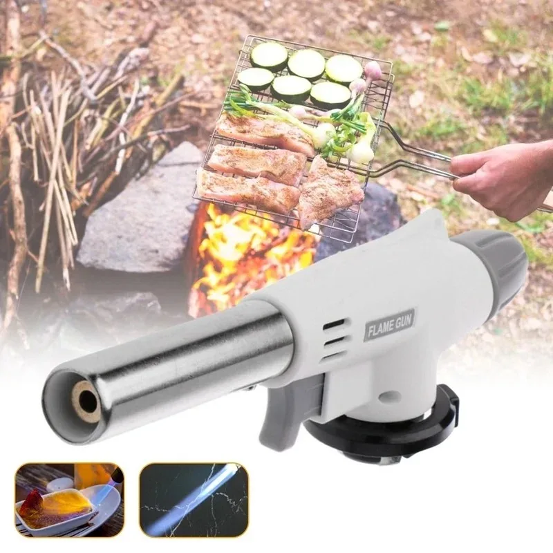 Portable Flame Gun Multifuncti - Camping Cooking Flame recension och pris