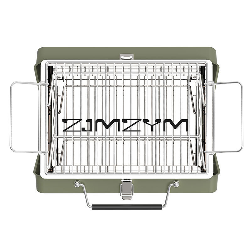 Foldable Barbecue Grill Adjust - Camping Cooking Grate recension och pris