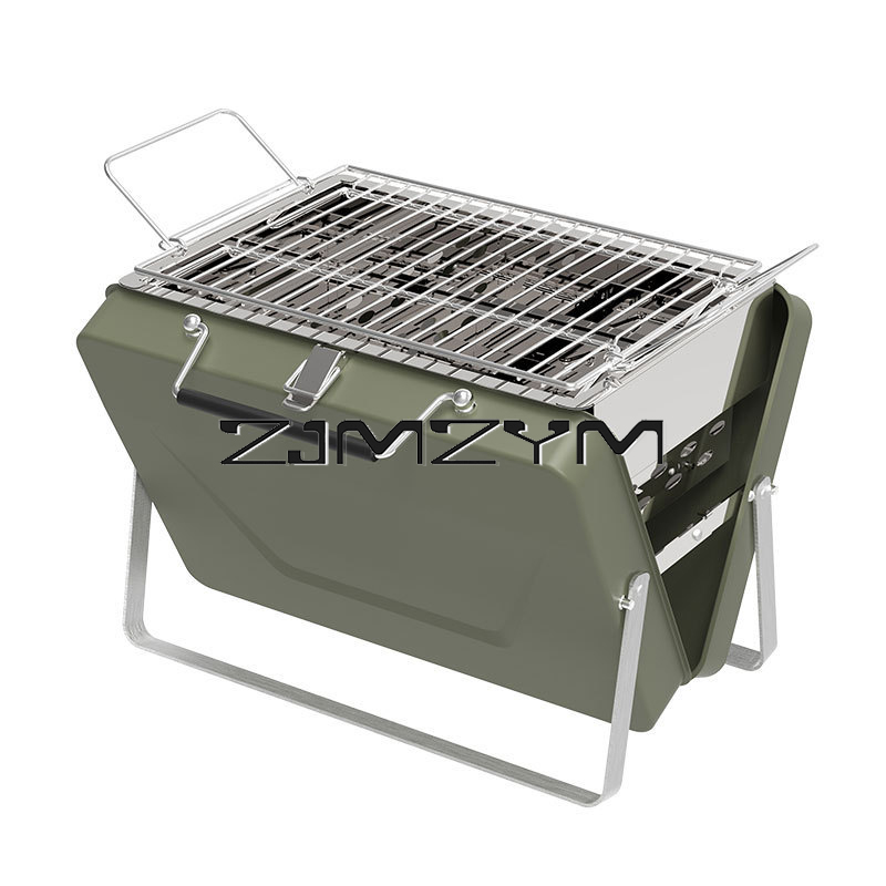 Foldable Barbecue Grill Adjust - Camping Cooking Grate recension och pris