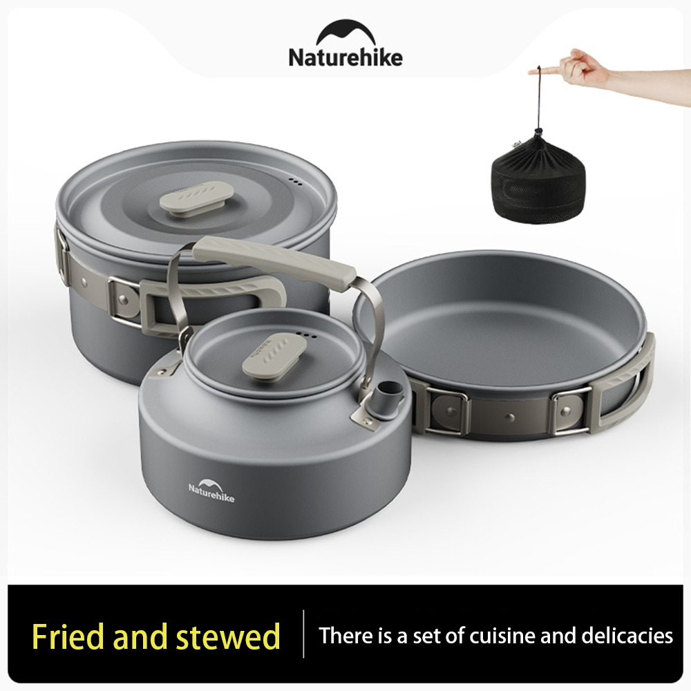 Naturehike Outdoor Pot Set,Cam - Camping Cooking Set Non Stick recension och pris