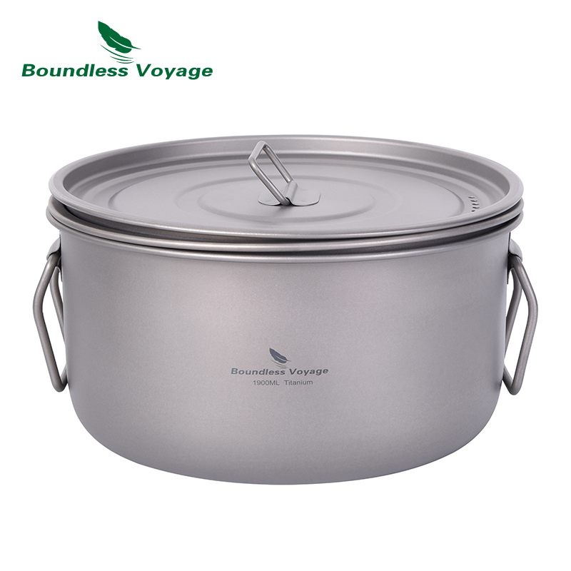 Boundless Voyage Camping Cooki - Camping Cooking Pot Set recension och pris